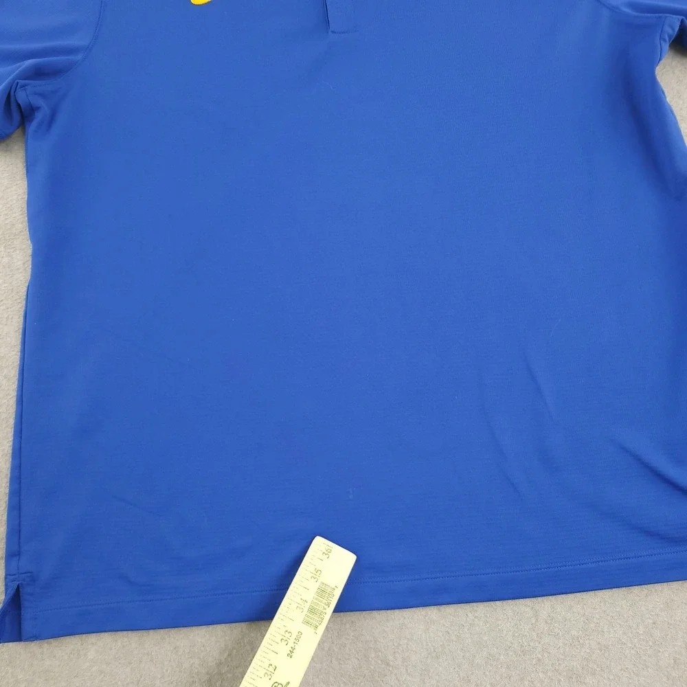 Pittsburgh Pirates Shirt Mens XL Blue MLB Baseball Nike Dri Fit Polo Golf